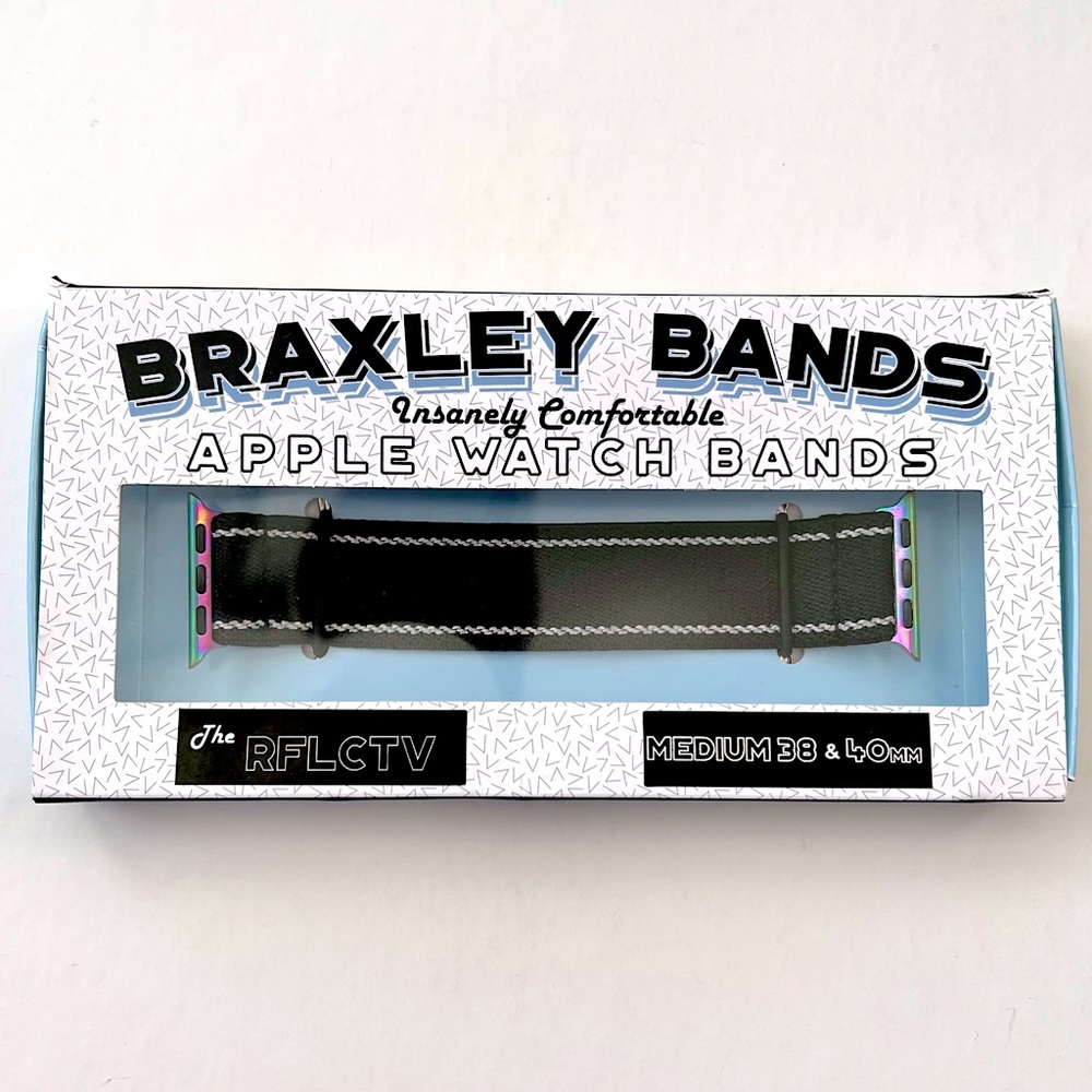 Braxley Bands RFLCTV 38/40MM Apple Watch Band